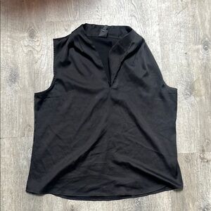 Elegant Black Sleeveless Top